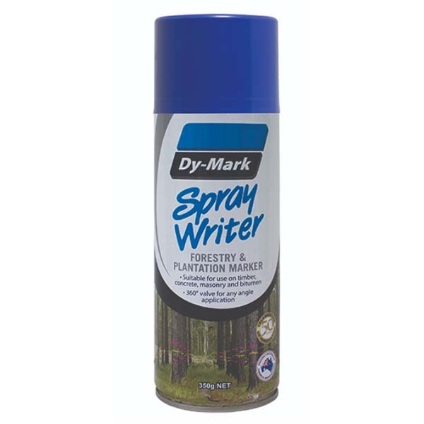 Dy-Mark Spray Writer Blue 350g (Forestry & Plantation Marking Paint)