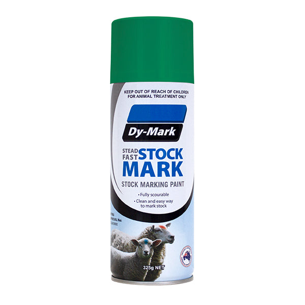 Dy-Mark Steadfast Stock Mark Green 325g - Pack of 12