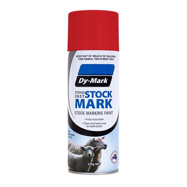 Dy-Mark Steadfast Stock Mark Red 325g - Pack of 12