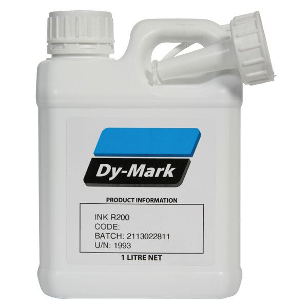 Dy-Mark Stencil Roller Ink R200 Black 1L - AIMS Industrial Supplies
