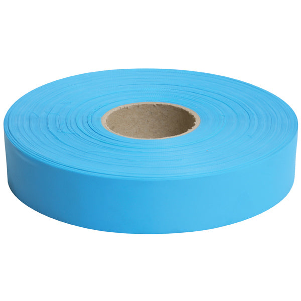 Dy-Mark Survey/Flagging Tape 25mm x 100m Glo Blue Roll - Box of 10