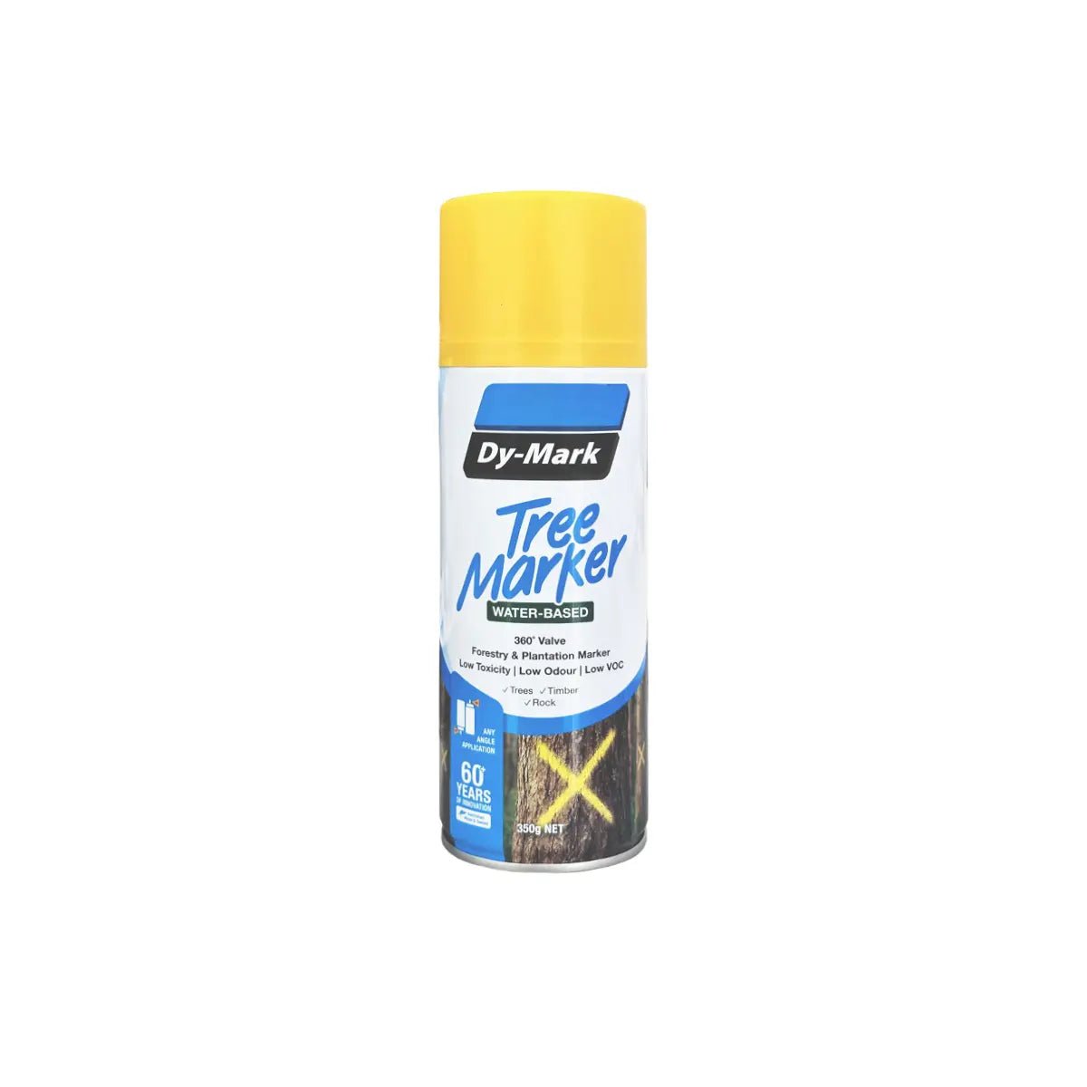 Dy-Mark Tree Marker Water-Based Yellow - AIMS Industrial Supplies