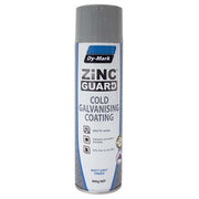 Dy-Mark Zinc Guard Cold Galvanising Coating Aerosol Matt Grey Aerosol 400g1