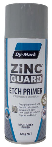 Dy-Mark Zinc Guard Etch Primer Matt Grey Aerosol 325g - AIMS Industrial Supplies