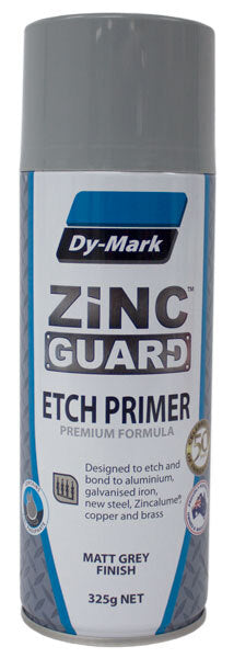 Dy-Mark Zinc Guard Etch Primer Matt Grey Aerosol 325g1