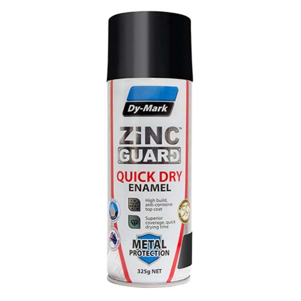 Dy-Mark Zinc Guard Quick Dry Enamel High Gloss Black Gloss 325g