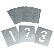 Dy-Mark Zinc Stencil 0-9 Set - AIMS Industrial Supplies