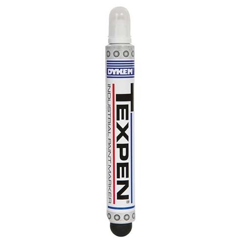 Dykem Mark-Tex Texpen White - AIMS Industrial Supplies