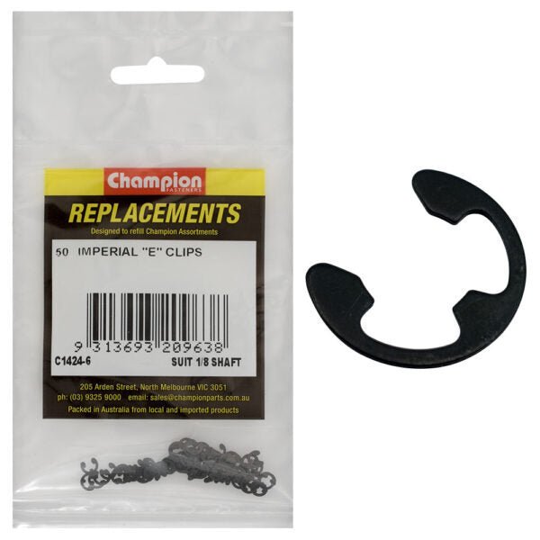 E - Clip Assortment Refill - AIMS Industrial Supplies