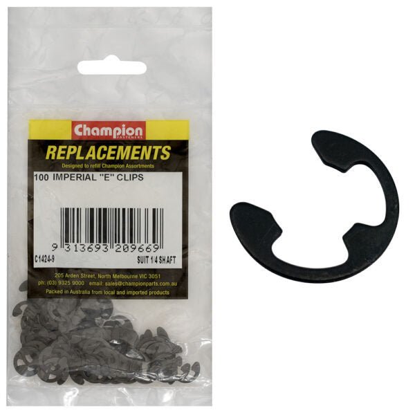 E - Clip Assortment Refill - AIMS Industrial Supplies