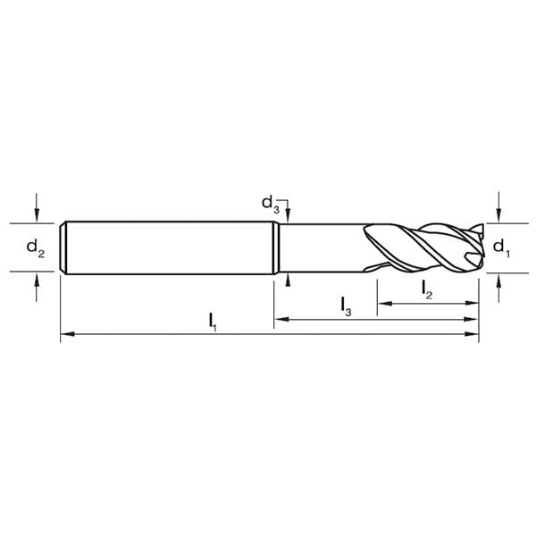 E403 Endmill Sutton - AIMS Industrial Supplies