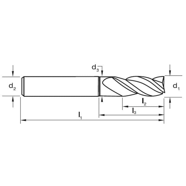 E425 Endmill Sutton - AIMS Industrial Supplies