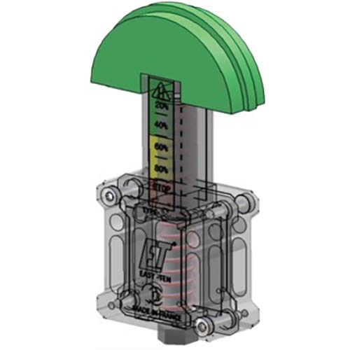 Easy Ten Type S Heavy Chain Tensioner Profile U 3/8" Pitch BS Simplex2
