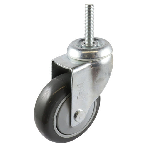 EasyRoll 100mm Urethane Swivel Bolt Hole Castor G6 100 kg  G64AZ45K100