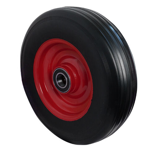 Easyroll 280mm Steel Centred General Purpose Wheel 300kg LC 1" Bore1