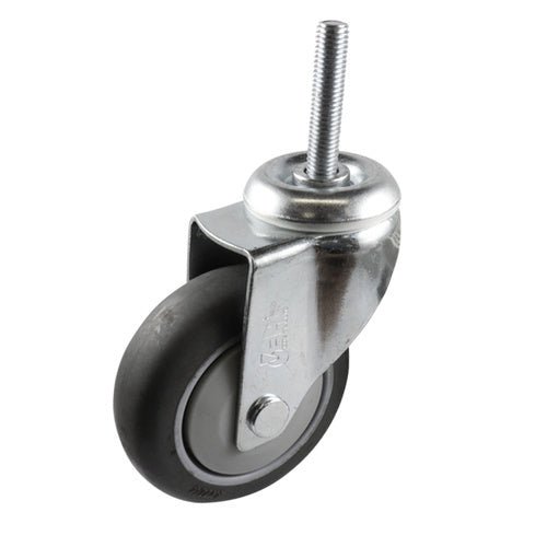 Easyroll Grey Rubber Swivel Bolt Hole Castors G6 Series - AIMS Industrial Supplies