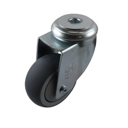 Easyroll Grey Rubber Swivel Bolt Hole Castors G6 Series - AIMS Industrial Supplies