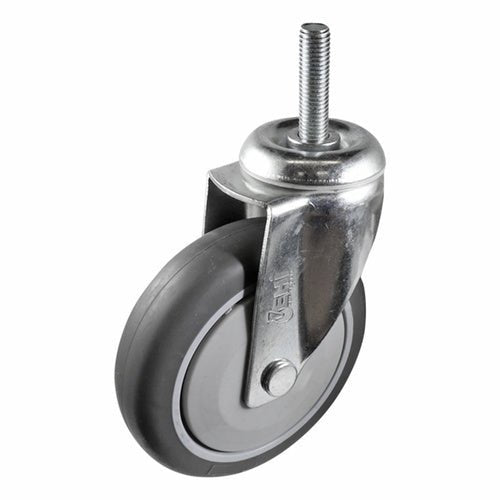 Easyroll Grey Rubber Swivel Bolt Hole Castors G6 Series - AIMS Industrial Supplies