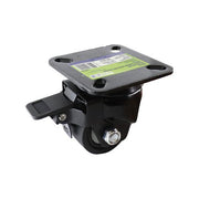 Easyroll Nylon Swivel Brake Plate Mount Castor - AIMS Industrial Supplies