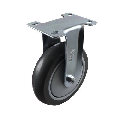 Easyroll Urethane Fixed Plate Mount Castor G6 Series - AIMS Industrial Supplies