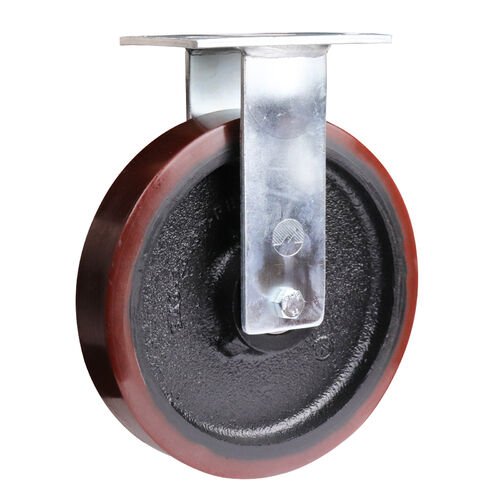 Easyroll X2 Series - Fixed Plate Mount Castor - AIMS Industrial Supplies