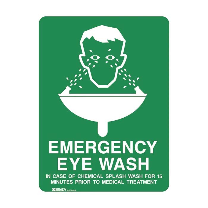 Emergency Information Sign - Emergency Eye Wash1