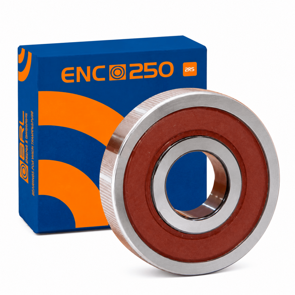 ENC High Temperature Ball Bearing 250°C Rubber Sealed - AIMS Industrial Supplies