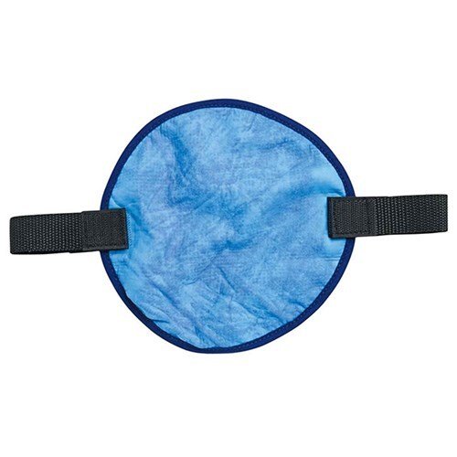 Ergodyne Chill - Its 6715 Evaporative Cooling Hard Hat Pad Blue - Pack of 24 - AIMS Industrial Supplies