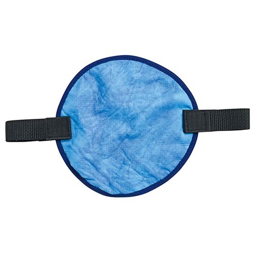 Ergodyne Chill-Its 6715 Evaporative Cooling Hard Hat Pad Blue - Pack of 241