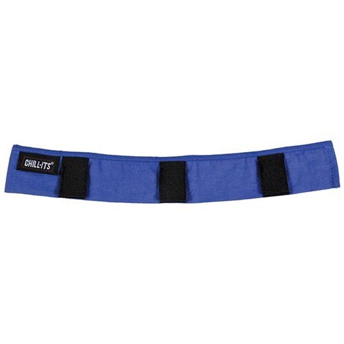 Ergodyne Chill - Its 6716 Evaporative Cooling Hard Hat Liner - Blue - Pack of 24 - AIMS Industrial Supplies