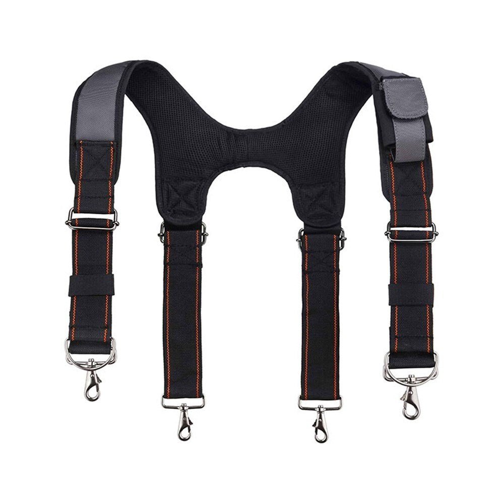 Ergodyne Padded Tool Belt Suspenders With Adjustable Shoulder Straps - AIMS Industrial Supplies