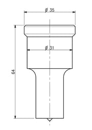 Excision 210/16 Oblong Punch - AIMS Industrial Supplies