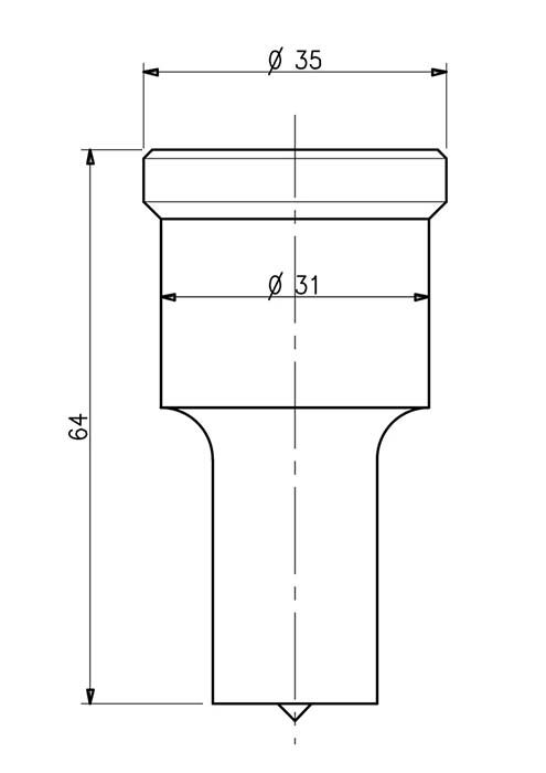 Excision 210/16 Round Punch - AIMS Industrial Supplies