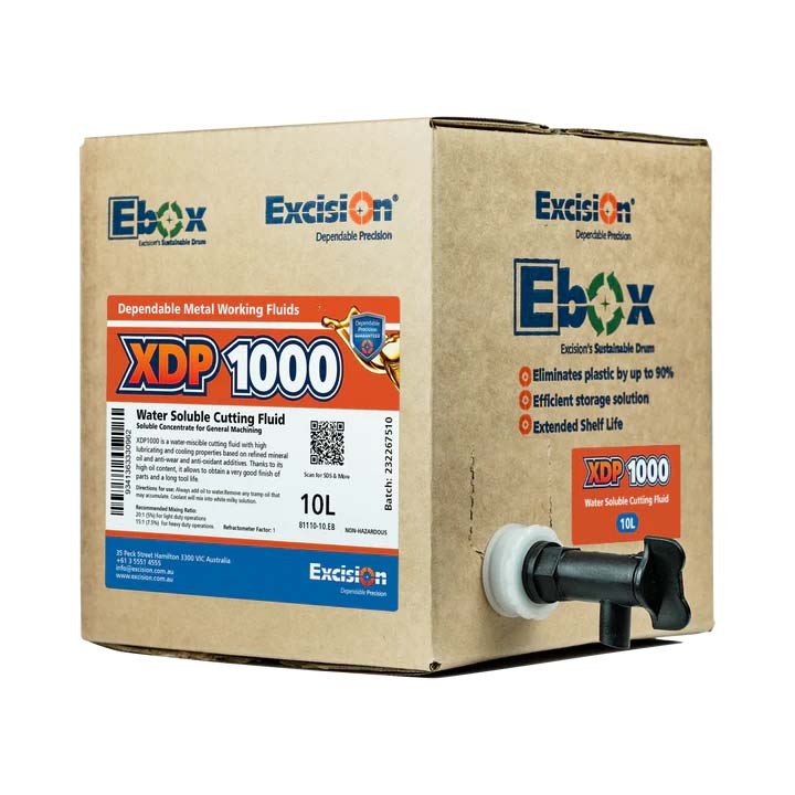 Excision XDP1000 Soluble Coolant / Cutting Fluid - 10L Ebox2