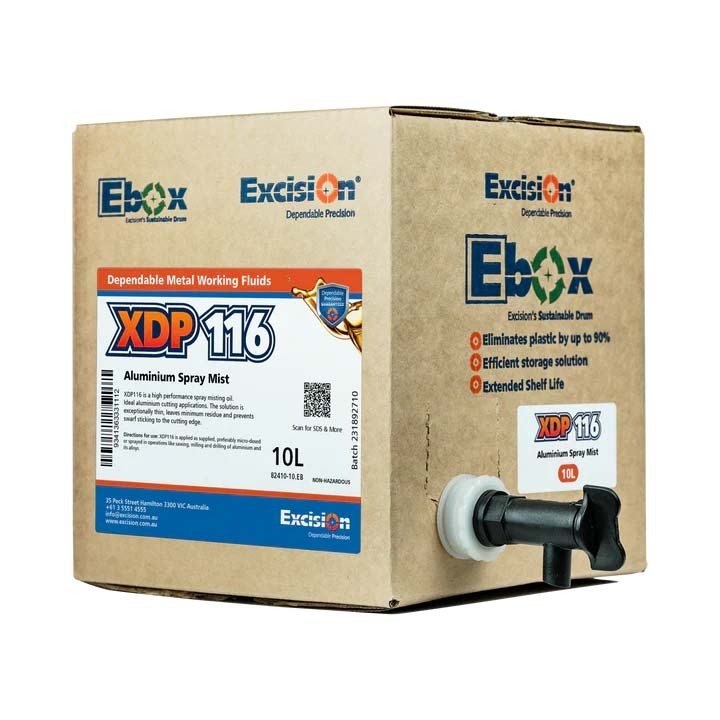 Excision XDP116 Alu Spray Mist Oil - 10L Ebox - AIMS Industrial Supplies