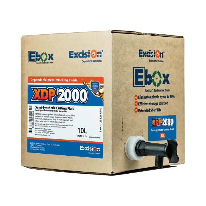 Excision XDP2000 Semi-Synthetic Coolant / Cutting Fluid - 10L Ebox1