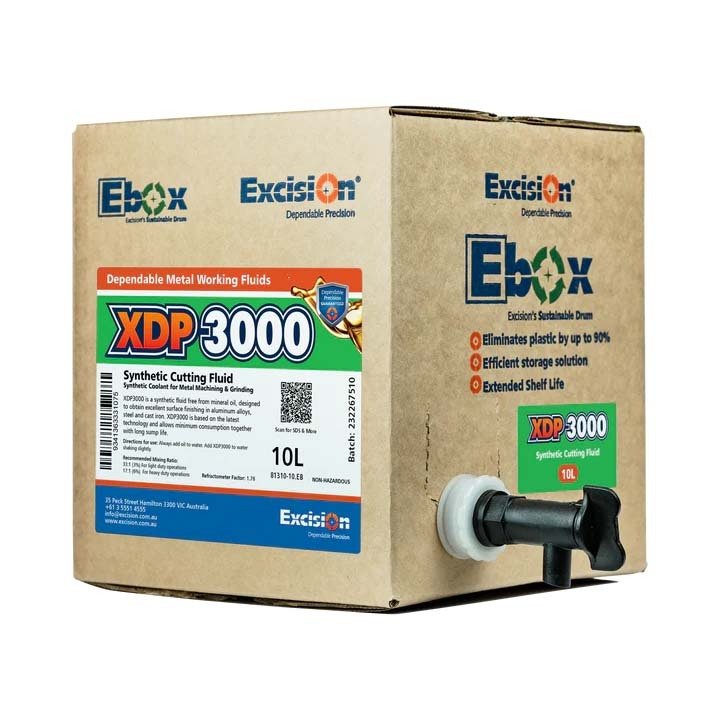 Excision XDP3000 Synthetic Coolant / Cutting Fluid - 10L Ebox - AIMS Industrial Supplies