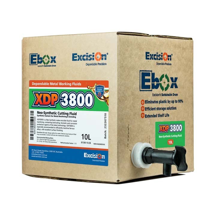 Excision XDP3800 Synthetic Coolant / Cutting Fluid - 10L Ebox1