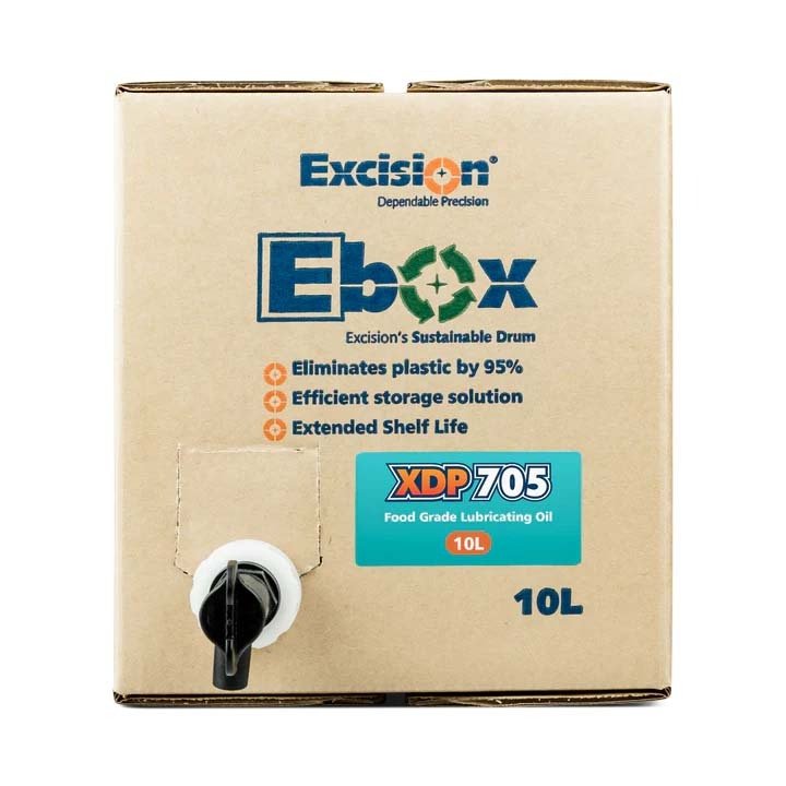 Excision XDP705 Food Grade Oil - 10L Ebox - AIMS Industrial Supplies