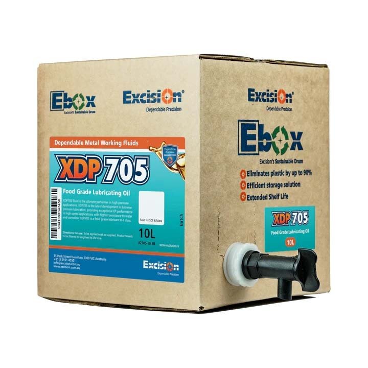 Excision XDP705 Food Grade Oil - 10L Ebox - AIMS Industrial Supplies