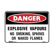 Explosive Vapours No Smoking, Sparks Or Naked Flames - AIMS Industrial Supplies