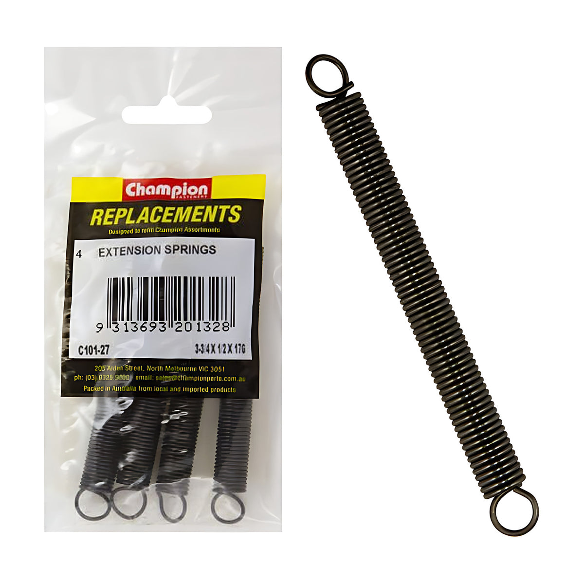 Extension Spring Assortment Refill