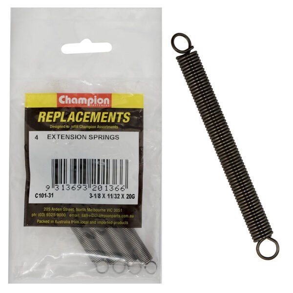 Extension Spring Assortment Refill - AIMS Industrial Supplies