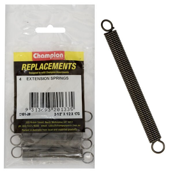 Extension Spring Assortment Refill - AIMS Industrial Supplies