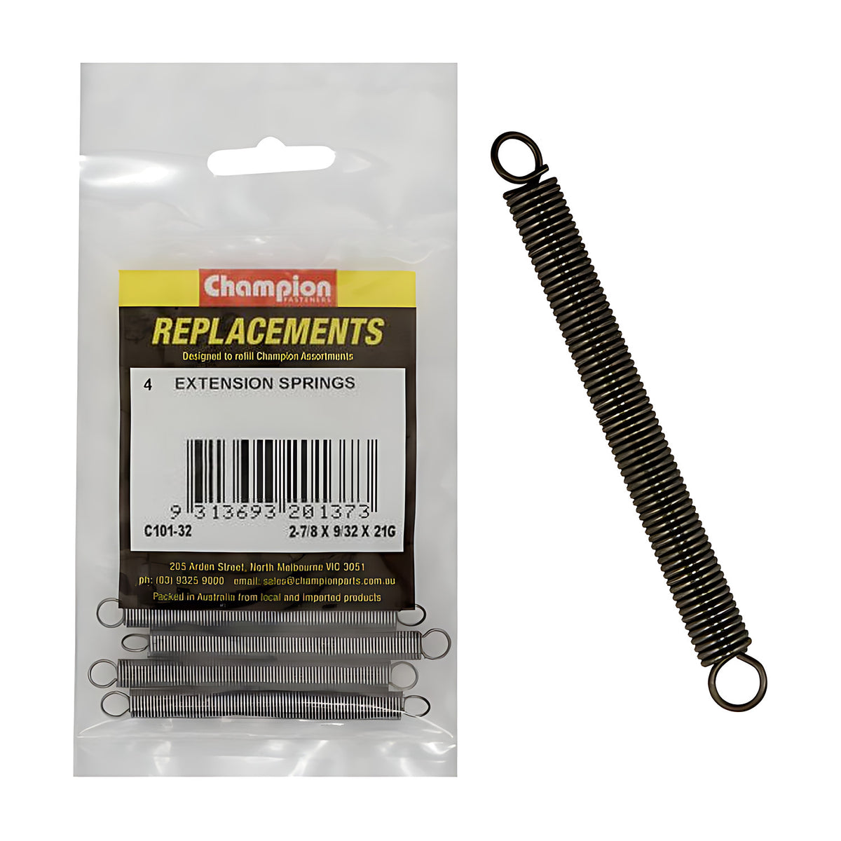 Extension Spring Assortment Refill