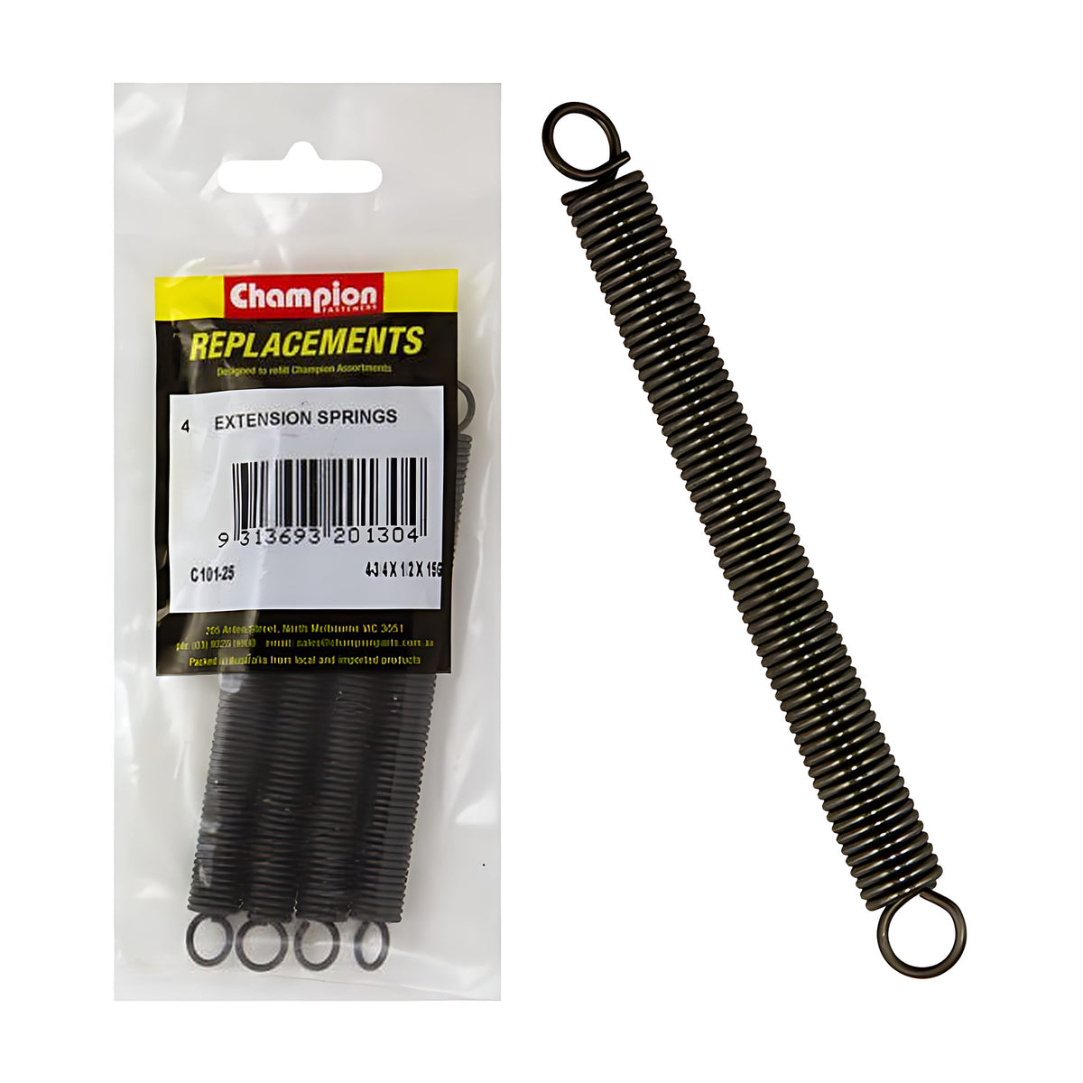 Extension Spring Assortment Refill