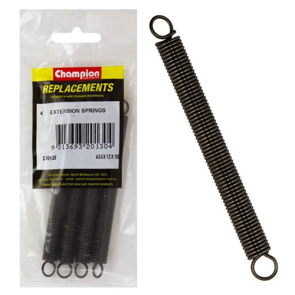 Extension Spring Assortment Refill - AIMS Industrial Supplies