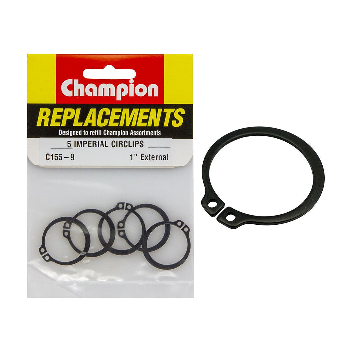 External Circlip Assortment Refill