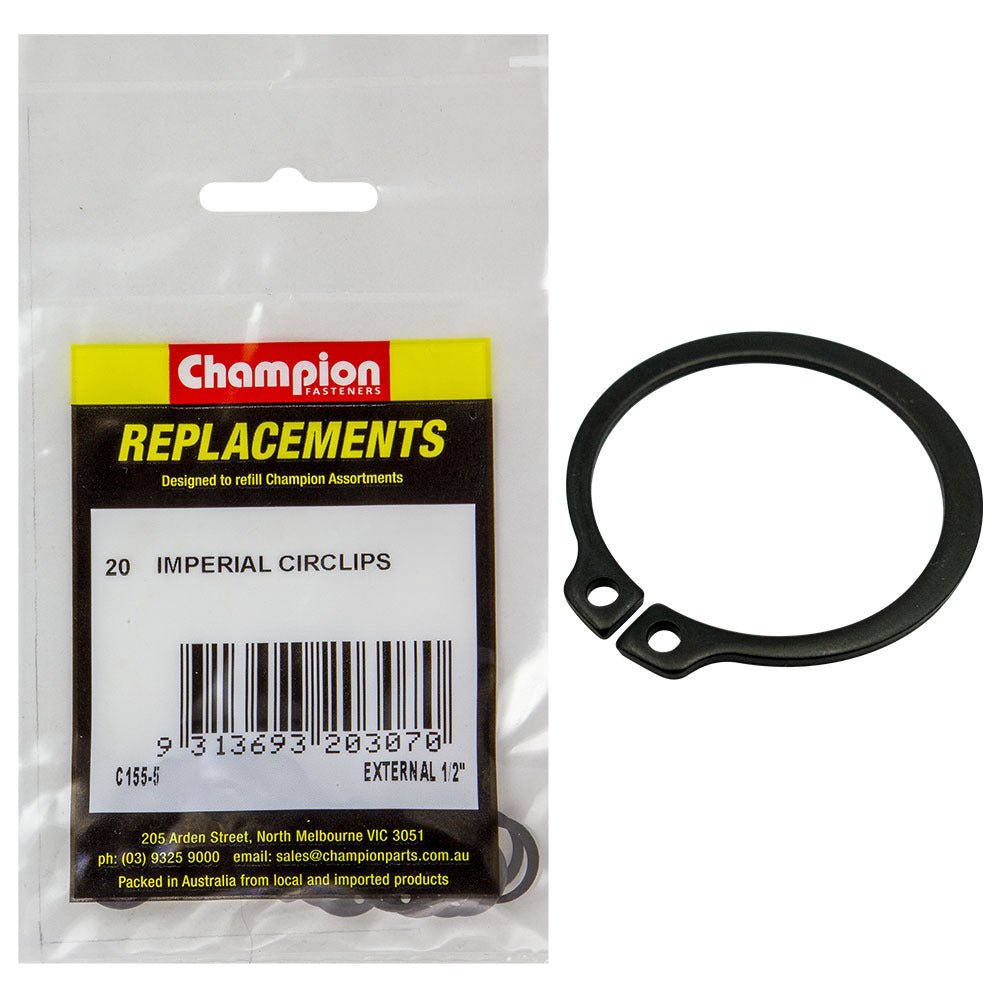 External Circlip Assortment Refill - AIMS Industrial Supplies