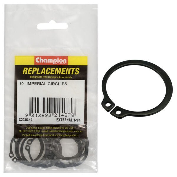External Circlip Imperial Assortment Refill - AIMS Industrial Supplies
